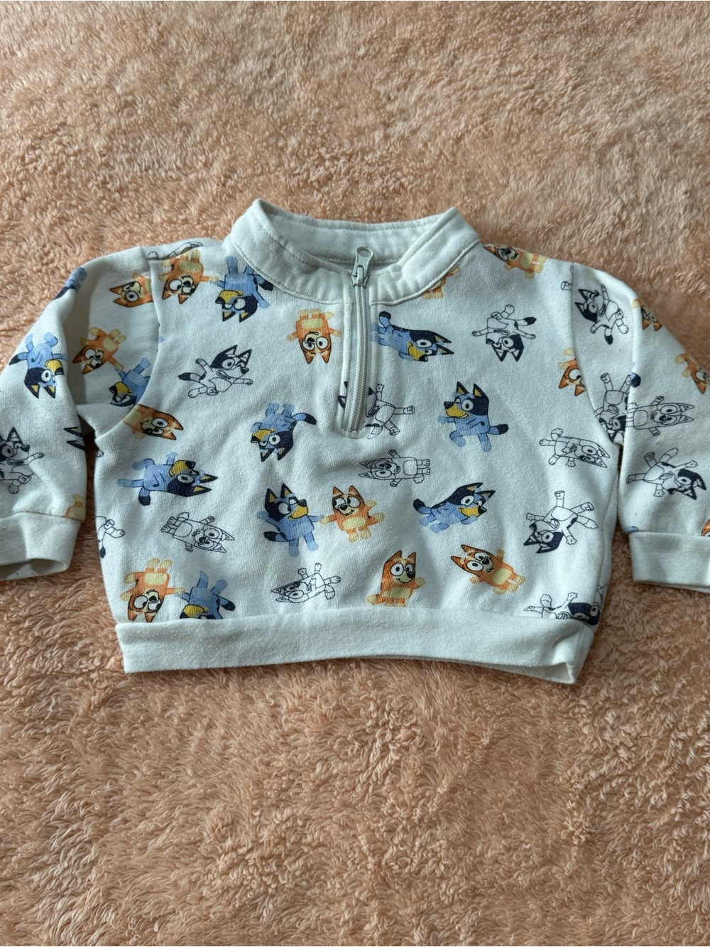 Baby Boy 12M Clothing Bundle – 7 Pieces Disney Cars Bluey Carter’s - Picture 8 of 8